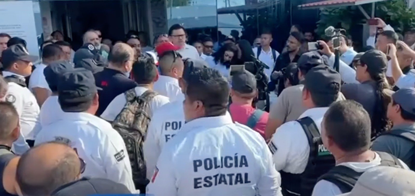 Se cumplen cuatro días del paro de elementos de Seguridad Pública en Campeche