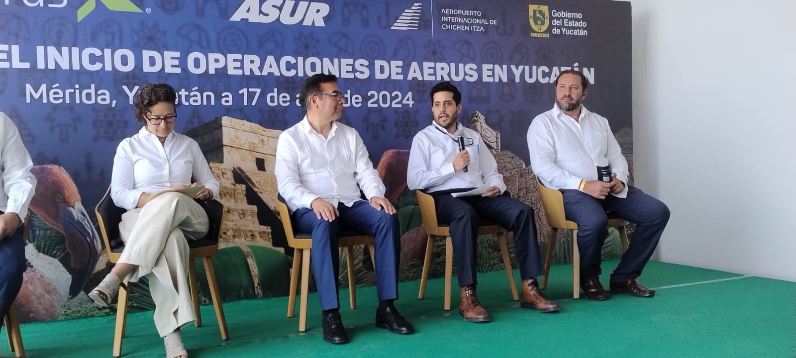 Aerus anuncia rutas entre Mérida, Cancún, Villermosa y Chichén-Itzá-Cozumel