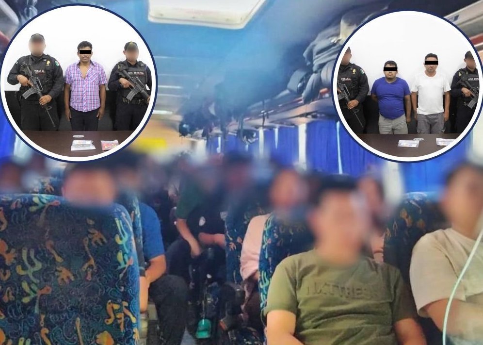 Dos en una semana, asegura SSP a 74 indocumentados, 3 ‘polleros’ arrestados