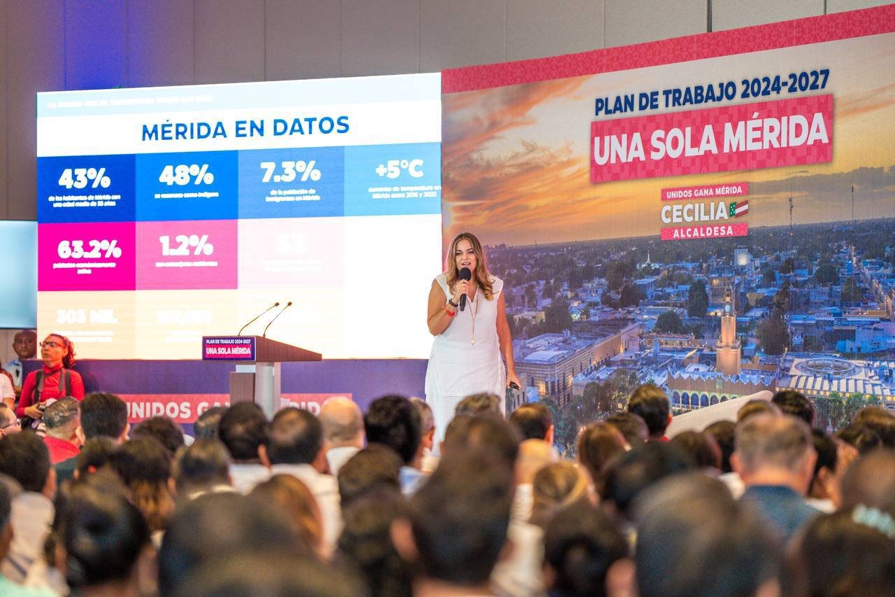 De la mano de la ciudadanía, Cecilia Patrón lista para gobernar Mérida