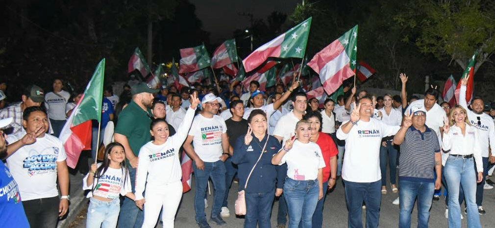 El mejor plan de seguridad para Yucatán es ganar unidos: Renán Barrera