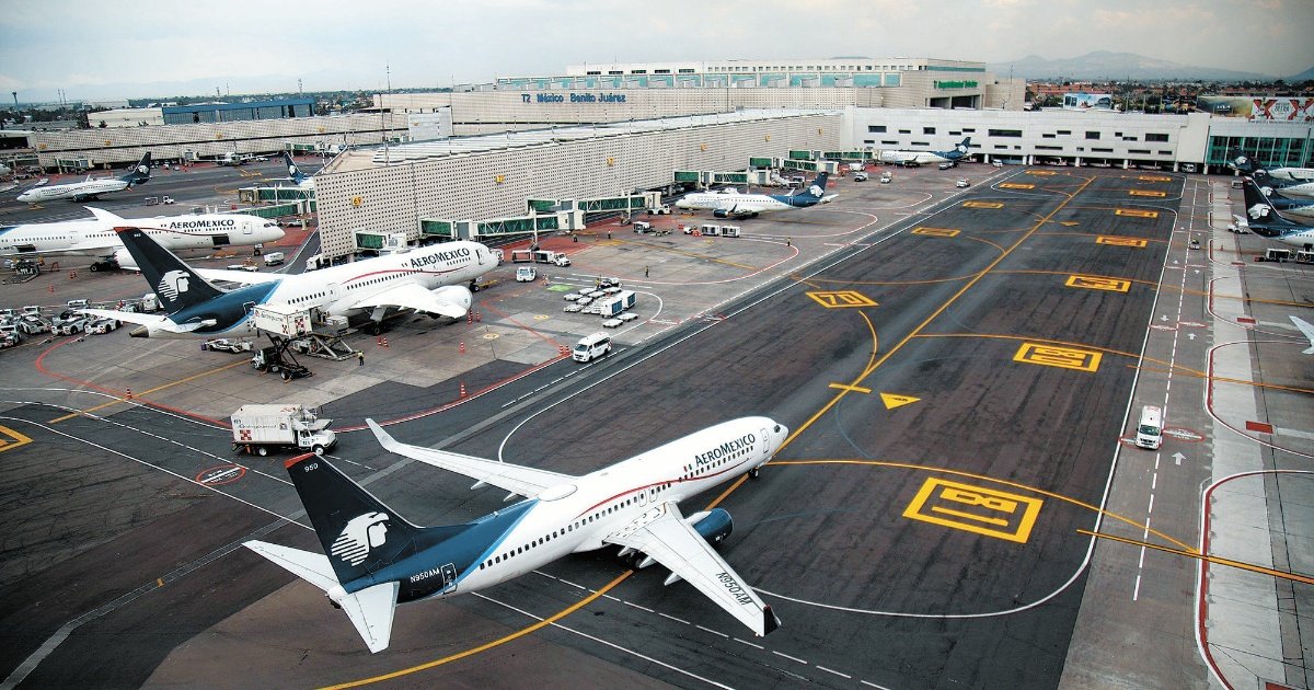 Aeropuertos mexicanos con mayor movilización de pasajeros extranjeros