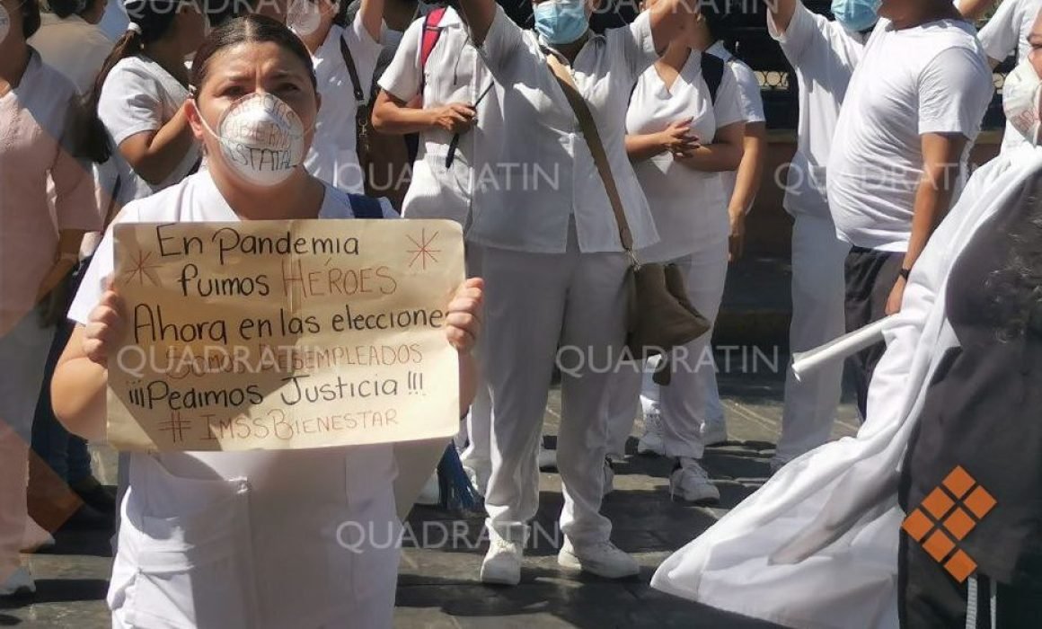Médicos en Yucatán exige al gobierno federal certeza laboral y basificación
