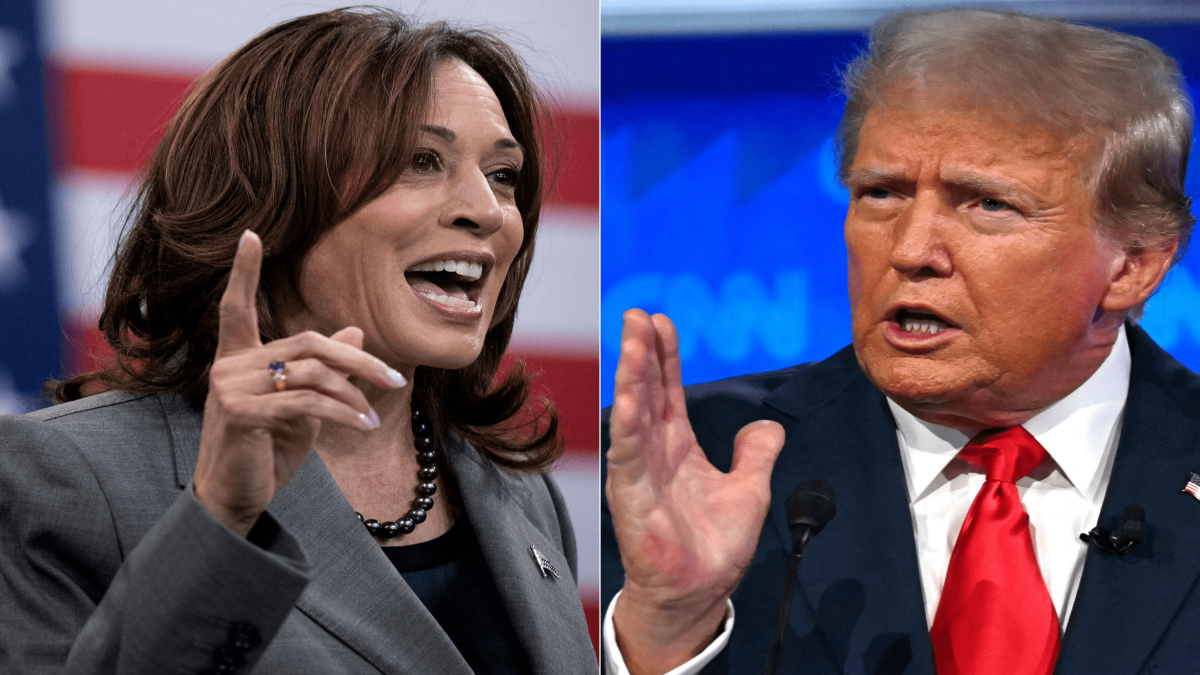 Harris y Trump, en polémica por fecha para el debate presidencial