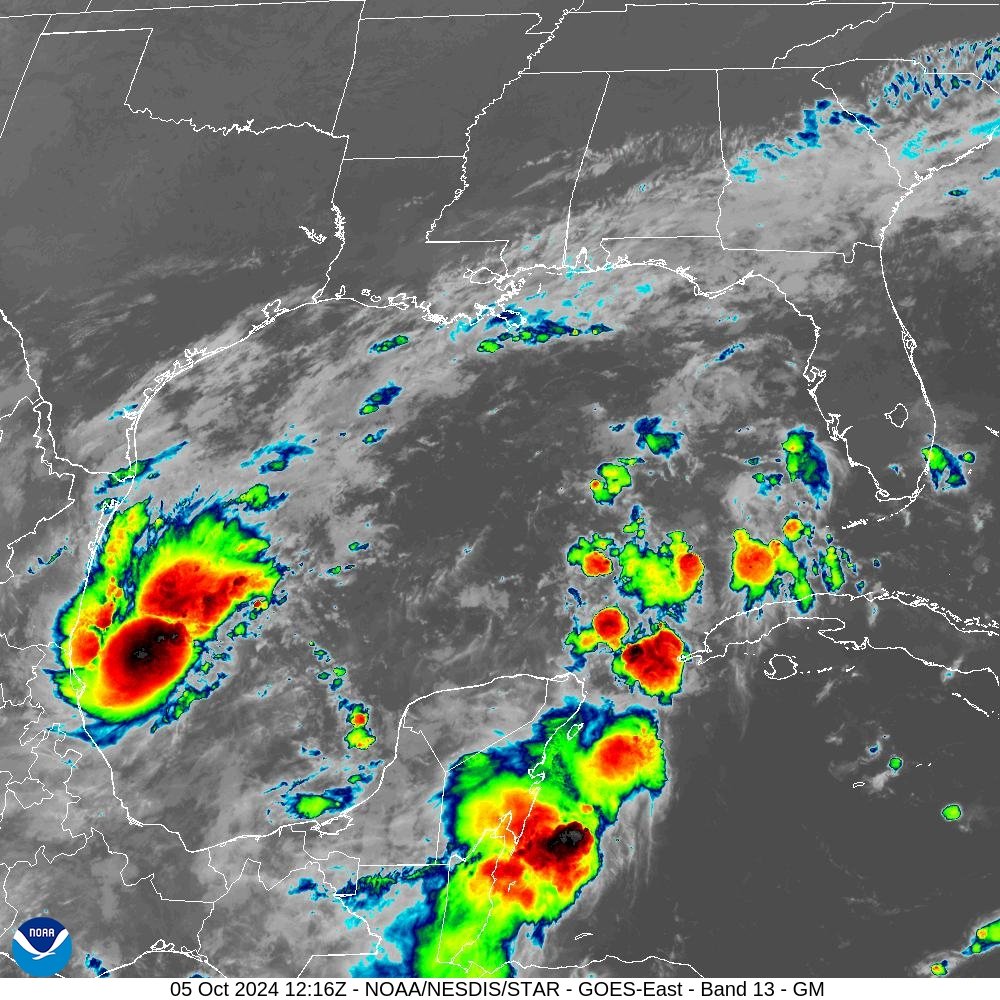 Avanza zona de Baja Presión muy cerca de la Península de Yucatán