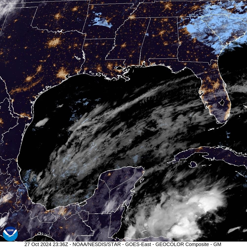 Especialistas vigilan zona de baja presión en el Golfo de Honduras