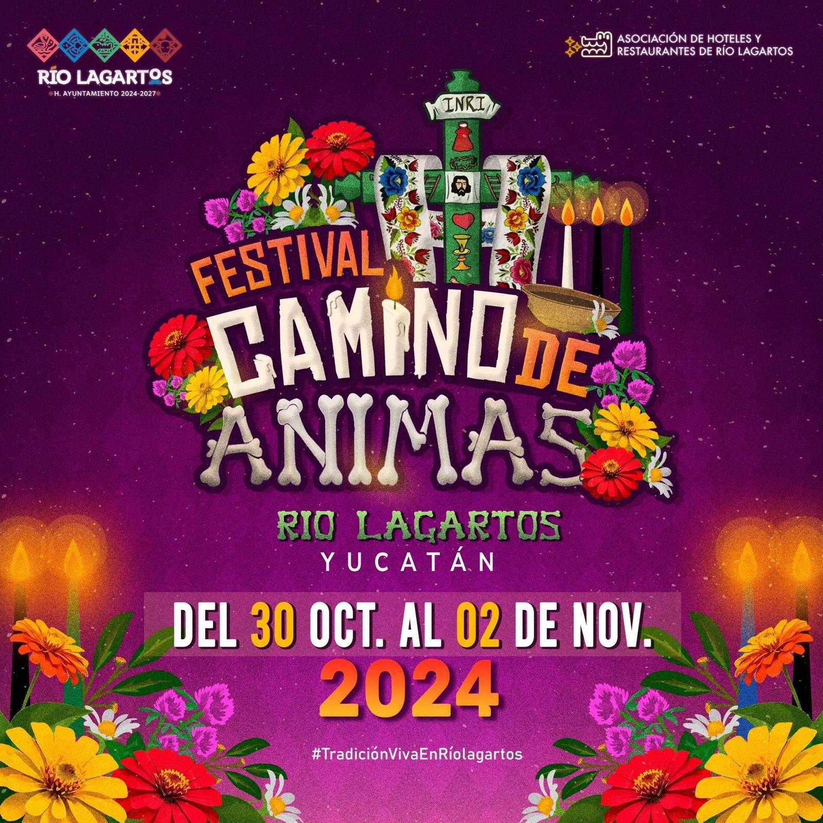 IV edición del ‘Festival de las Ánimas en Río Lagartos 2024’