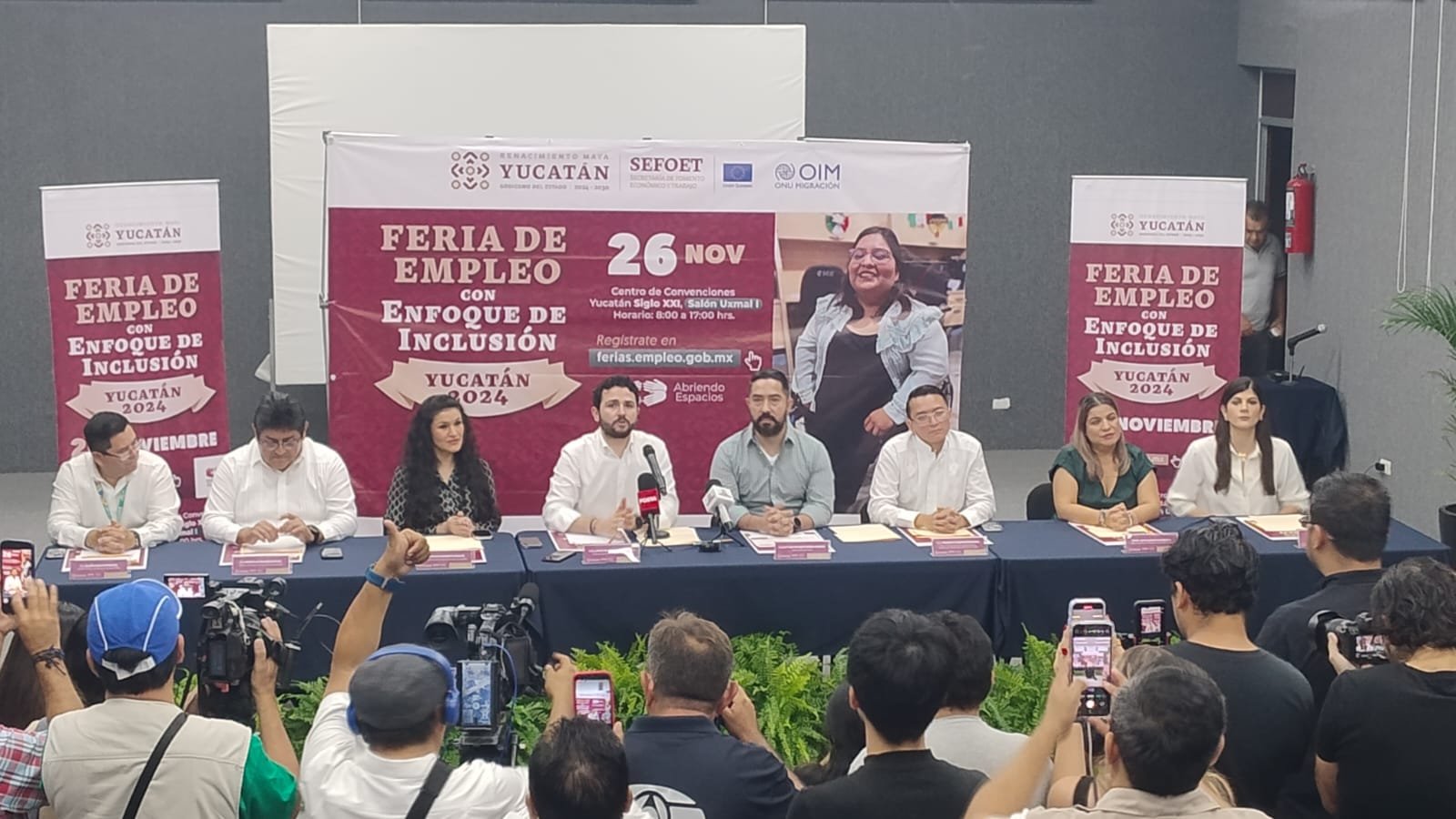Ofertarán 900 vacantes en la Feria de Empleo Inclusiva de Yucatán
