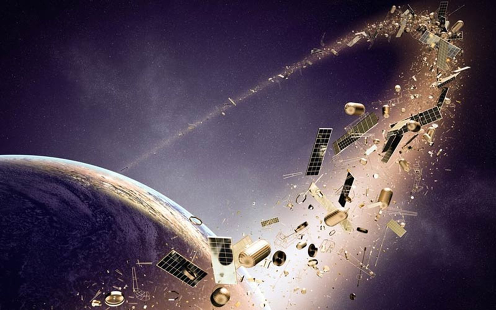 El riesgo de que la basura espacial impacte los aviones está aumentando