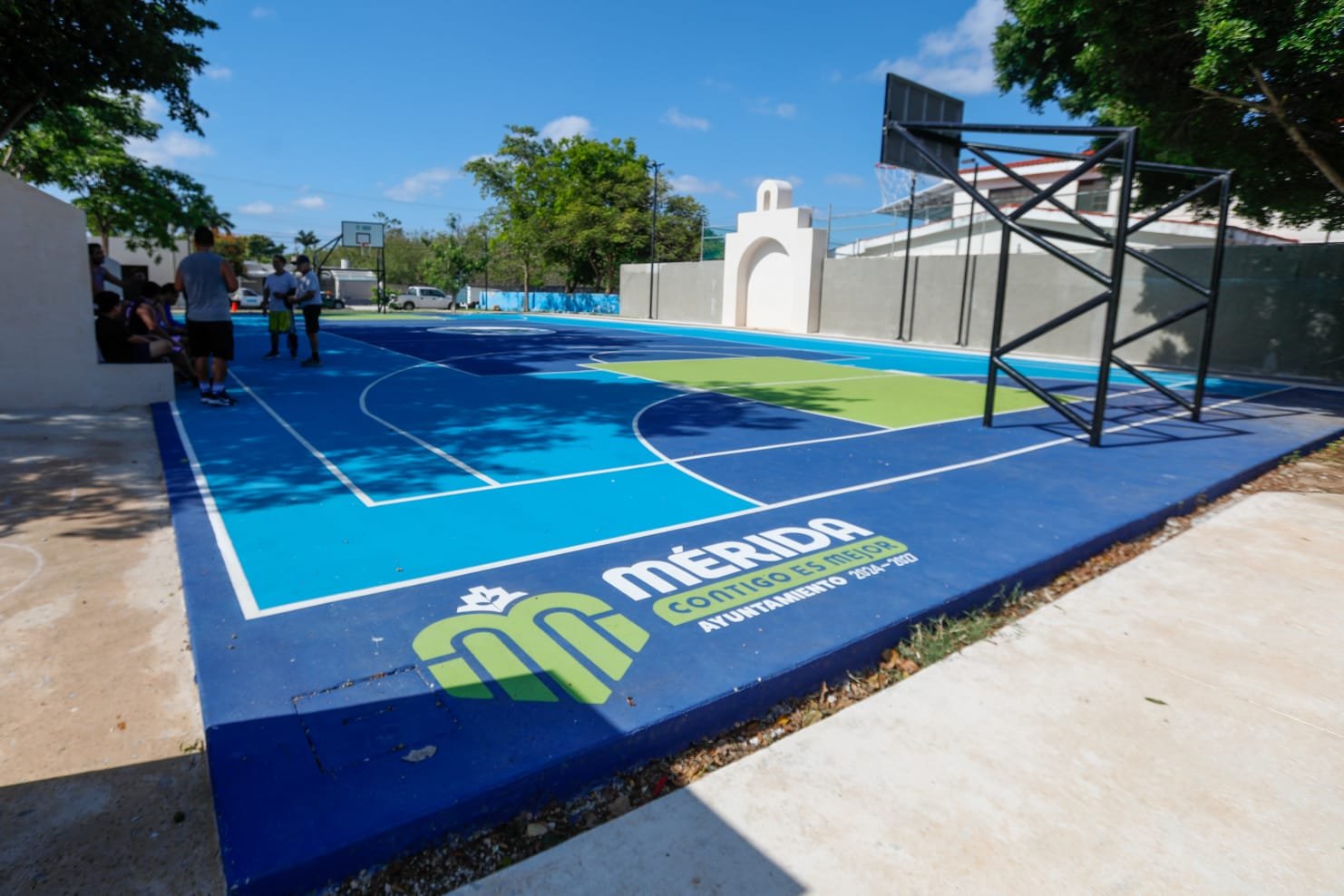 “Mejoramos los parques para que la comunidad se mantenga feliz y unida”: Cecilia Patrón.