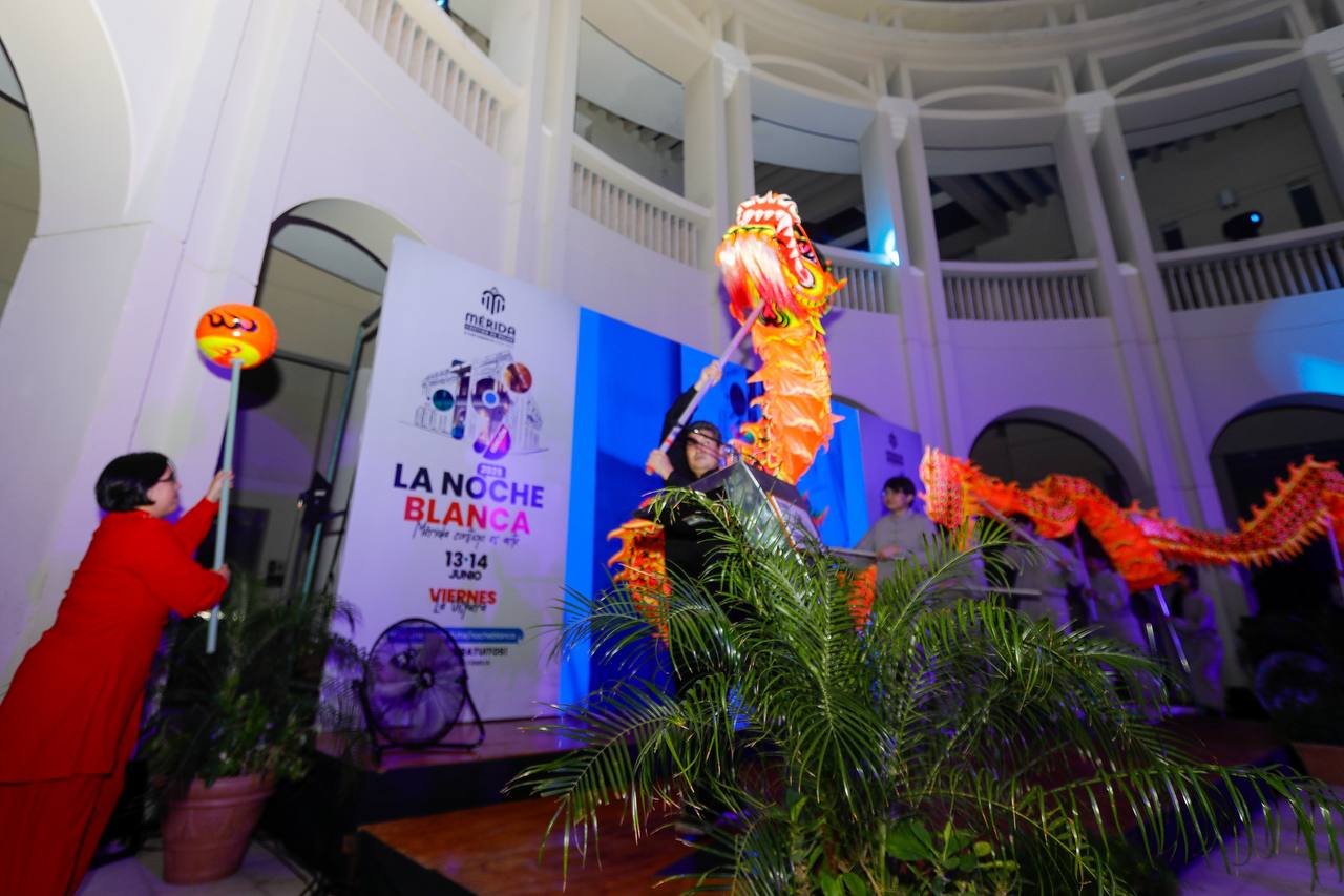 Mérida lista para la primera Noche Blanca 100% local