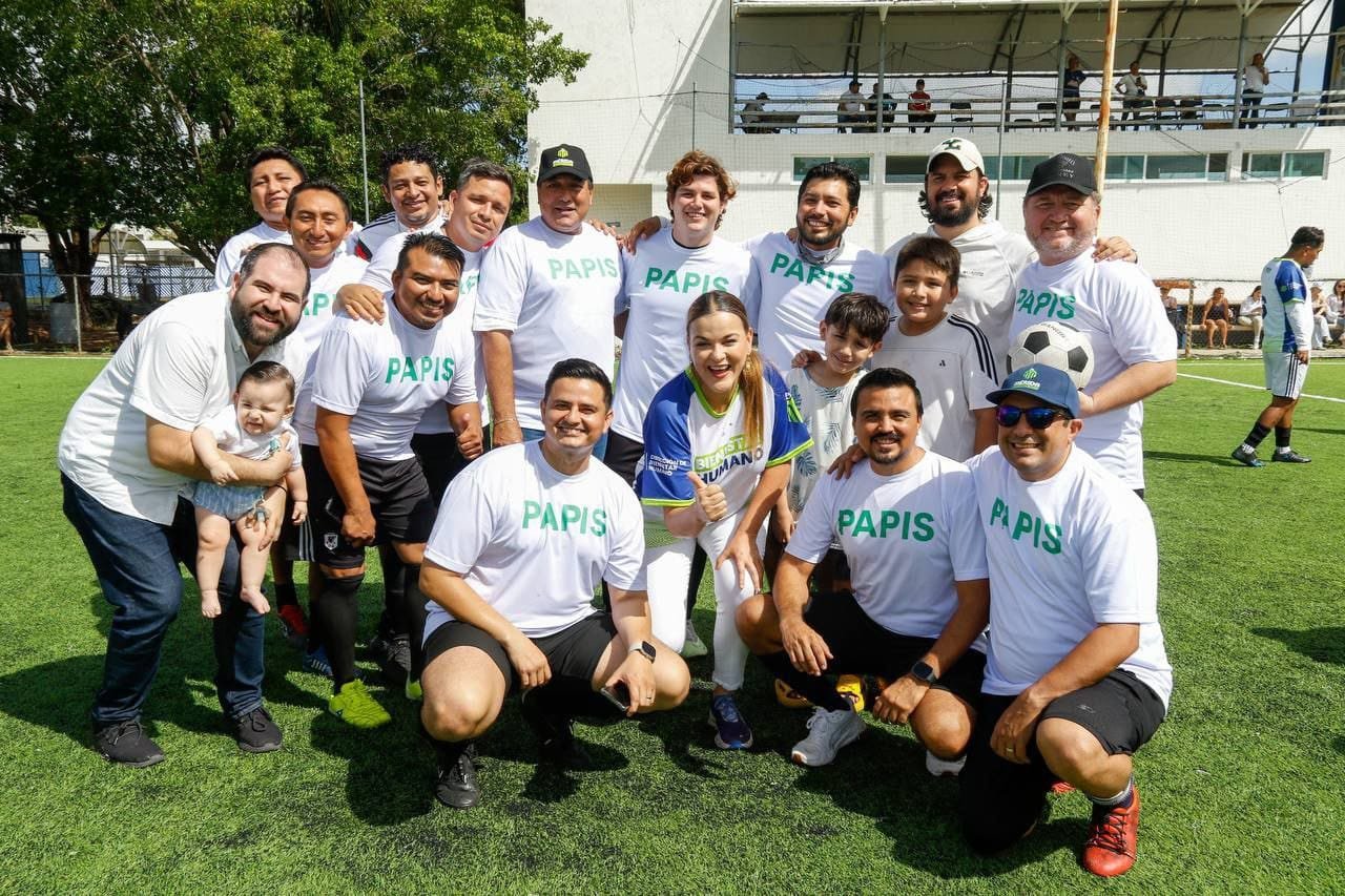 Cecilia Patrón festeja a los papás con torneo amistoso