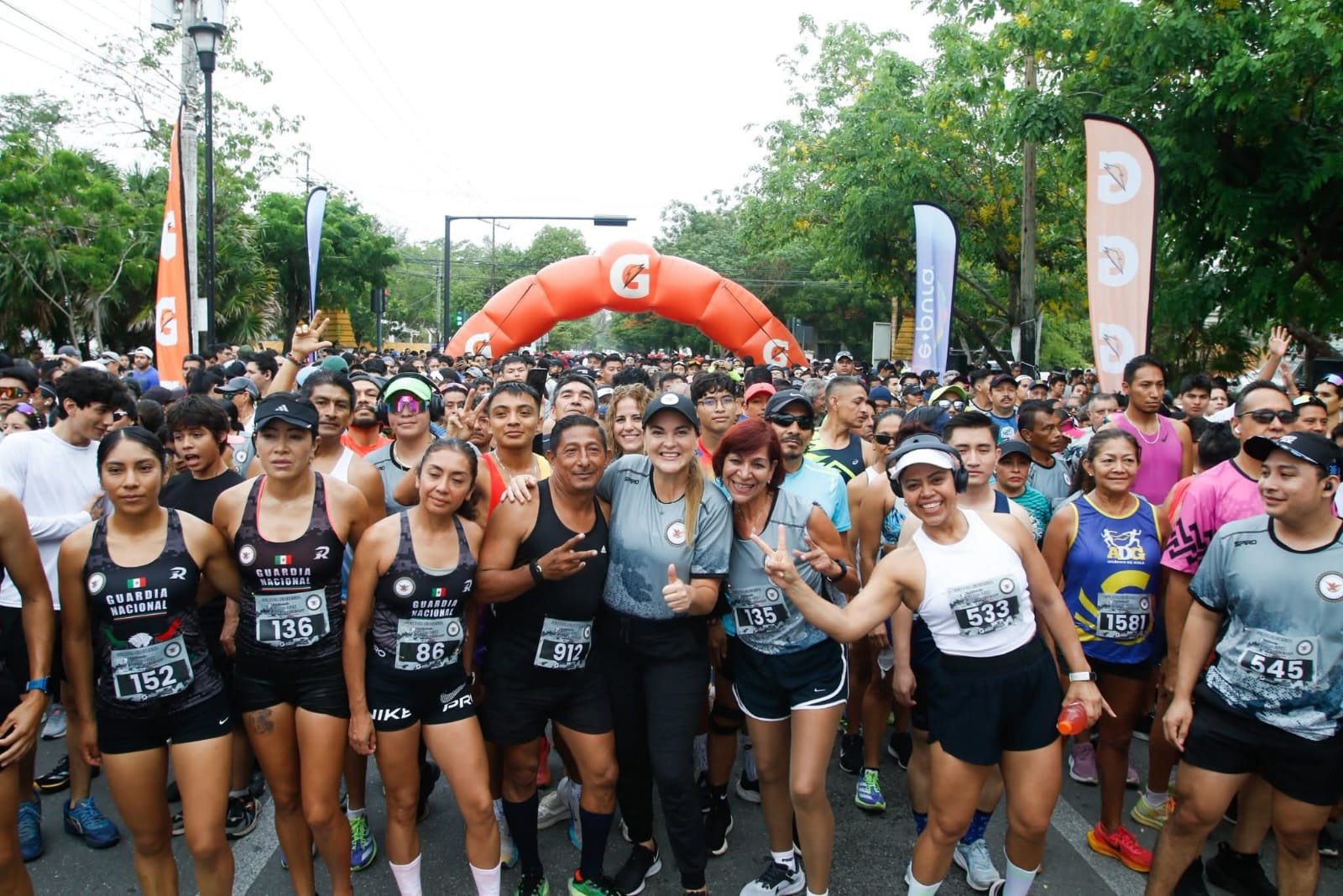 Destacan elementos de la Policía de Mérida en la Carrera “Aliados por la Seguridad»