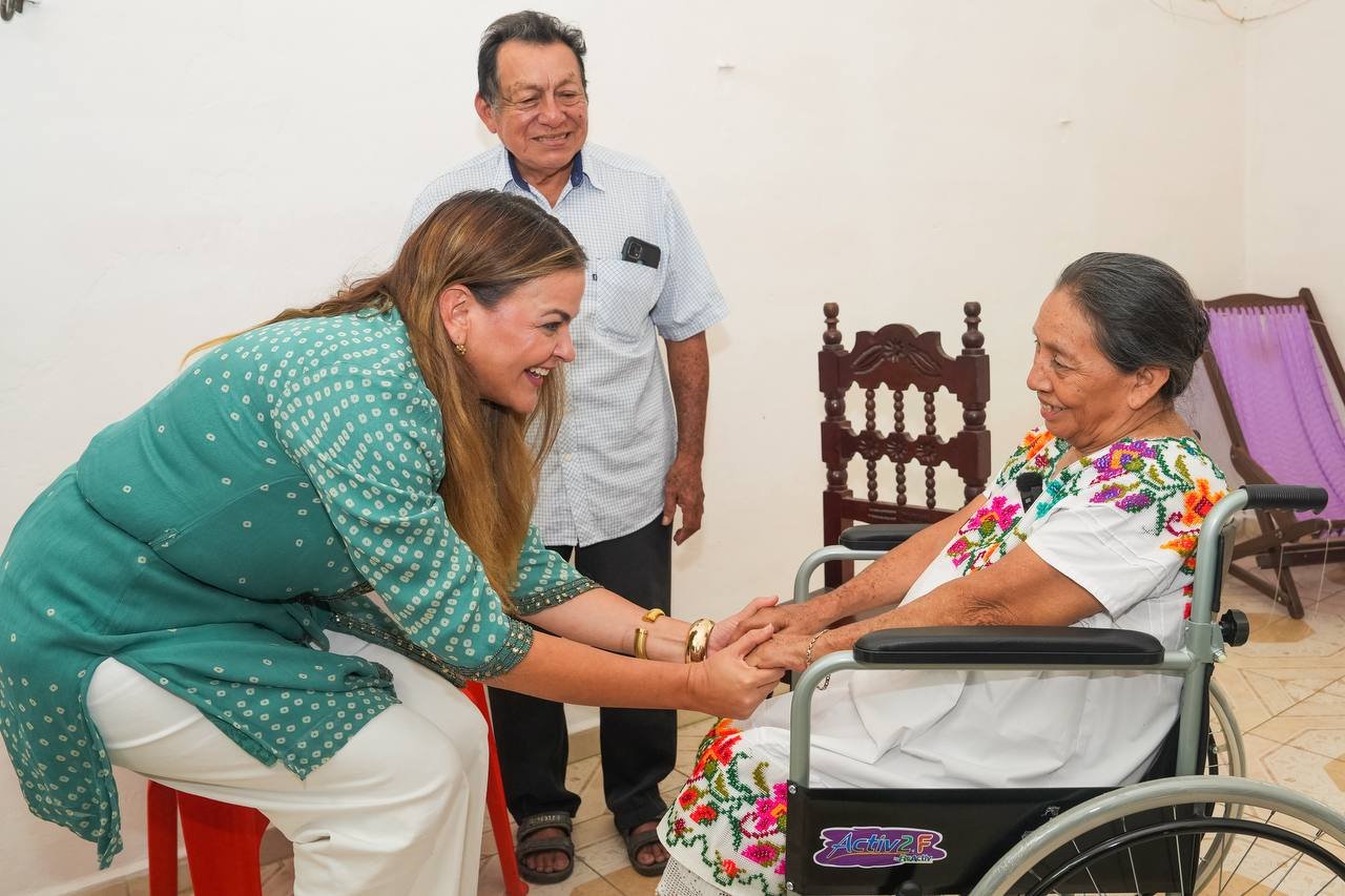 Cuidar todos los días de las personas mayores es prioridad: Cecilia Patrón.