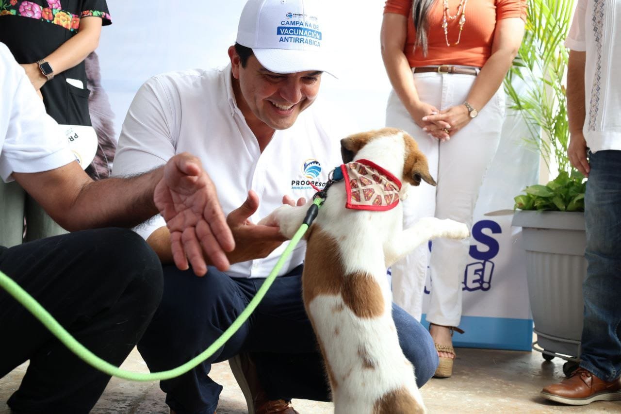 Erik Rihani impulsa 2a. campaña de vacunación antirrábica