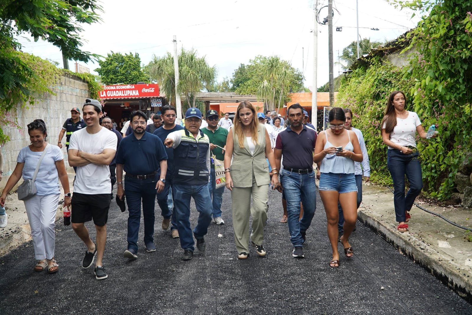Incrementa Cecilia Patrón el número de comisarías con calles nuevas.