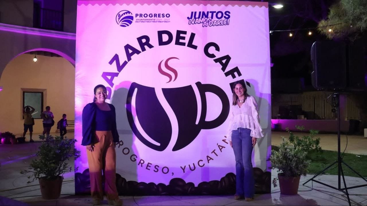 Éxito total en el primer Bazar del Café en Progreso