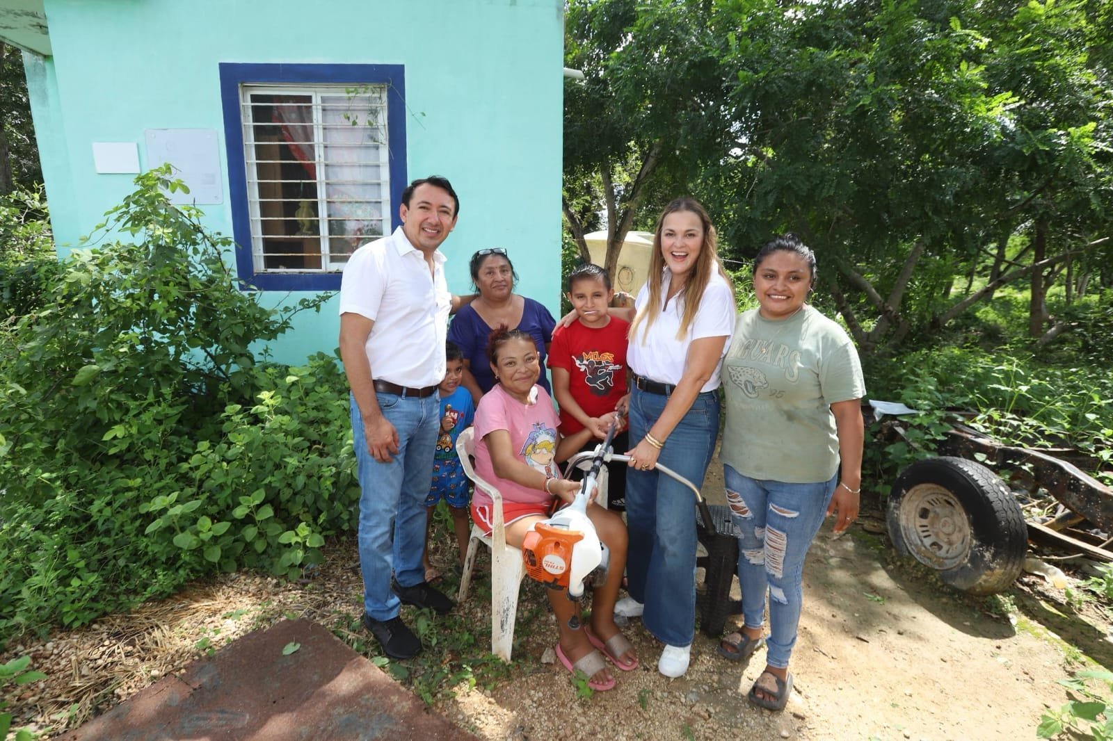 Cecilia Patrón impulsa justicia social con apoyos a comisarías de Mérida.