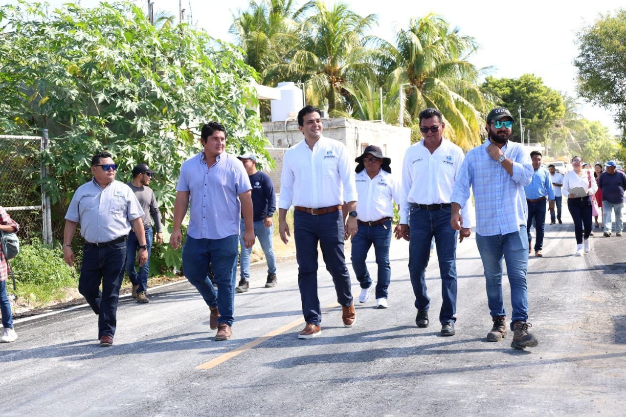 Progreso mejora su infraestructura vial con nuevas calles en Chicxulub