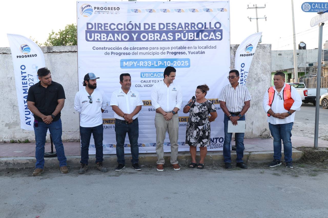 Erik Rihani impulsa nuevo cárcamo en Vicente Guerrero