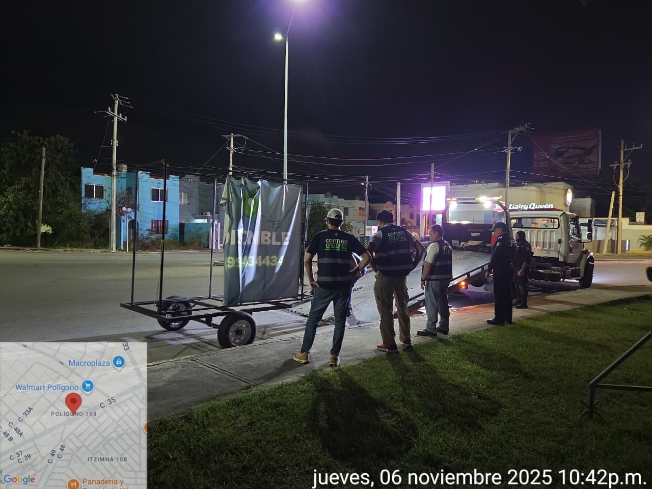 El orden es prioridad para el Ayuntamiento de Mérida; retirar publicidad sin permiso