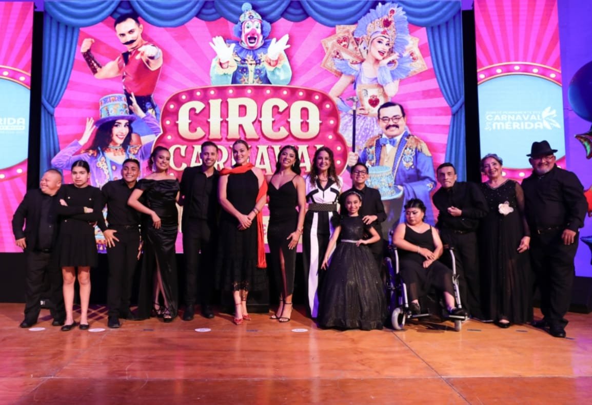 La magia del circo llegará al Carnaval de Mérida 2026.