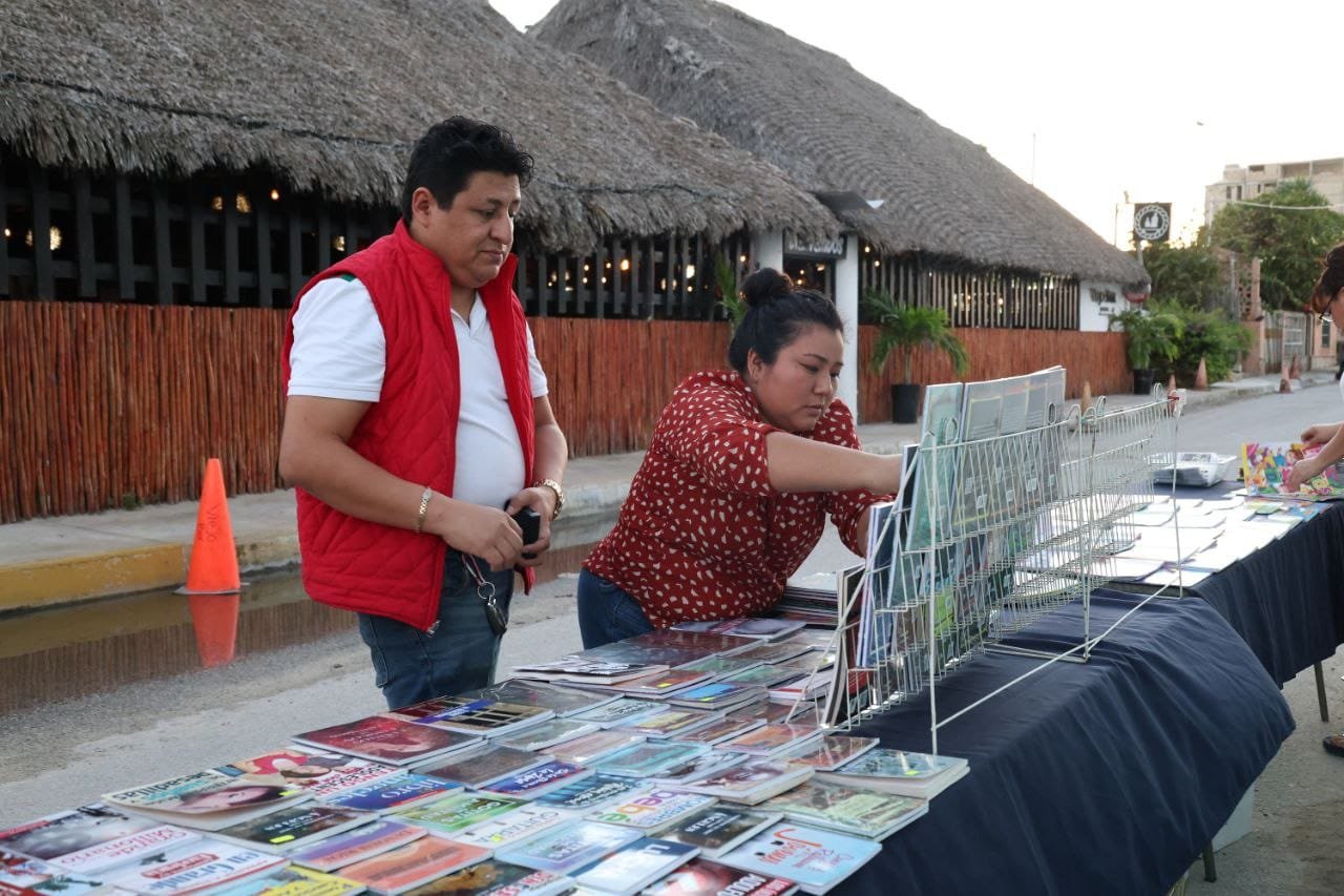 Erik Rihani impulsa evento literario en Chicxulub Puerto