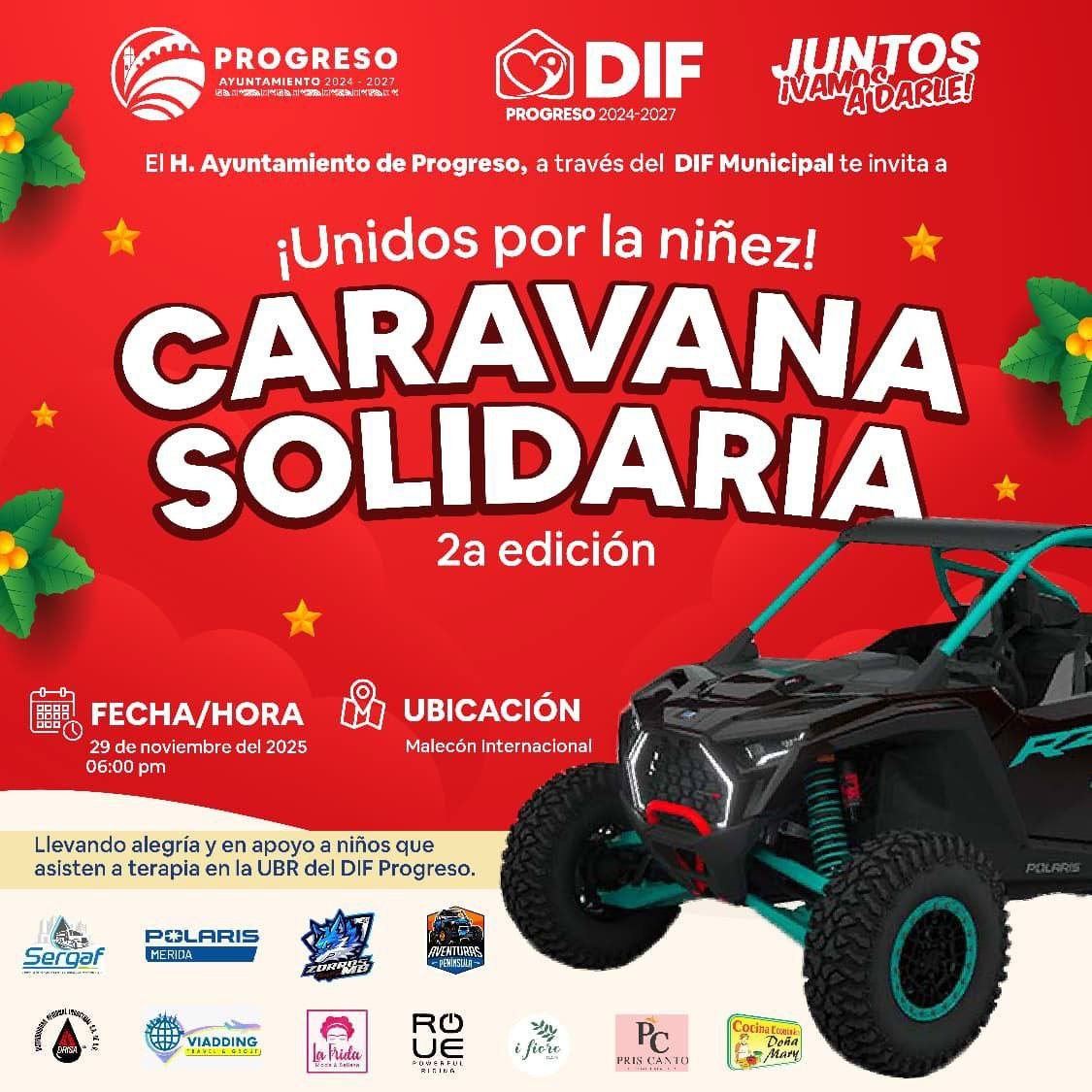 Caravana Solidaria: Erik Rihani impulsa colecta de juguetes para la UBR