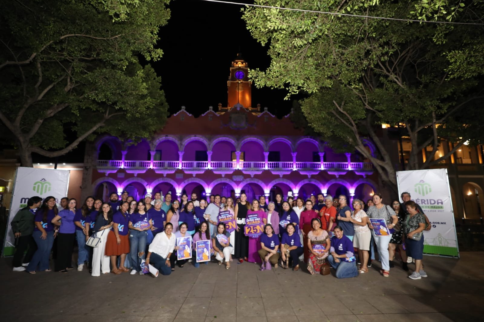 En Mérida condenamos y combatimos violencia hacia las mujeres: Cecilia Patrón.