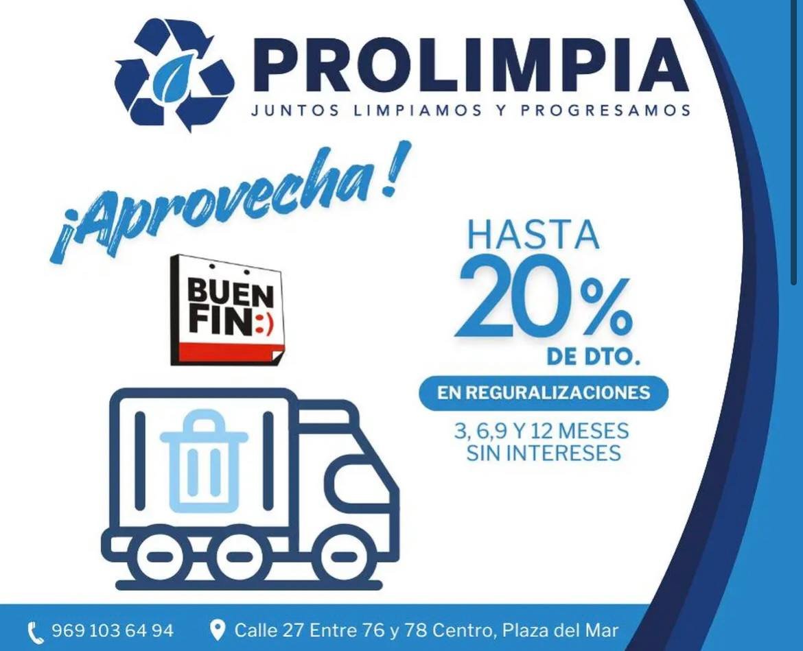 Progreso lanza promoción del Buen Fin en Prolimpia