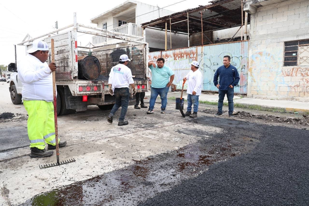 Servicios Públicos refuerza el mantenimiento urbano en Progreso