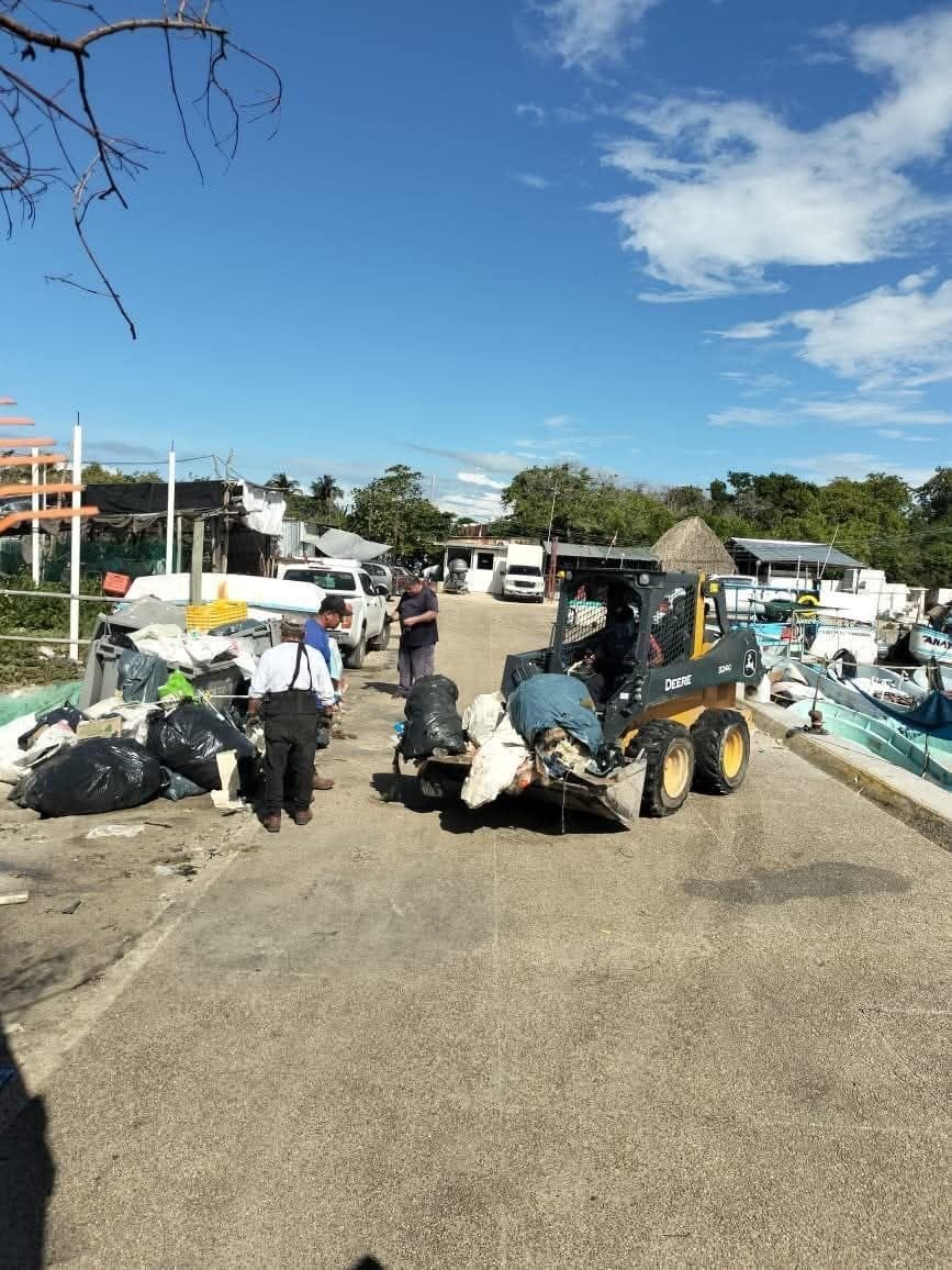 Progreso cuida La Caleta, área de trabajo de hombres y mujeres de mar