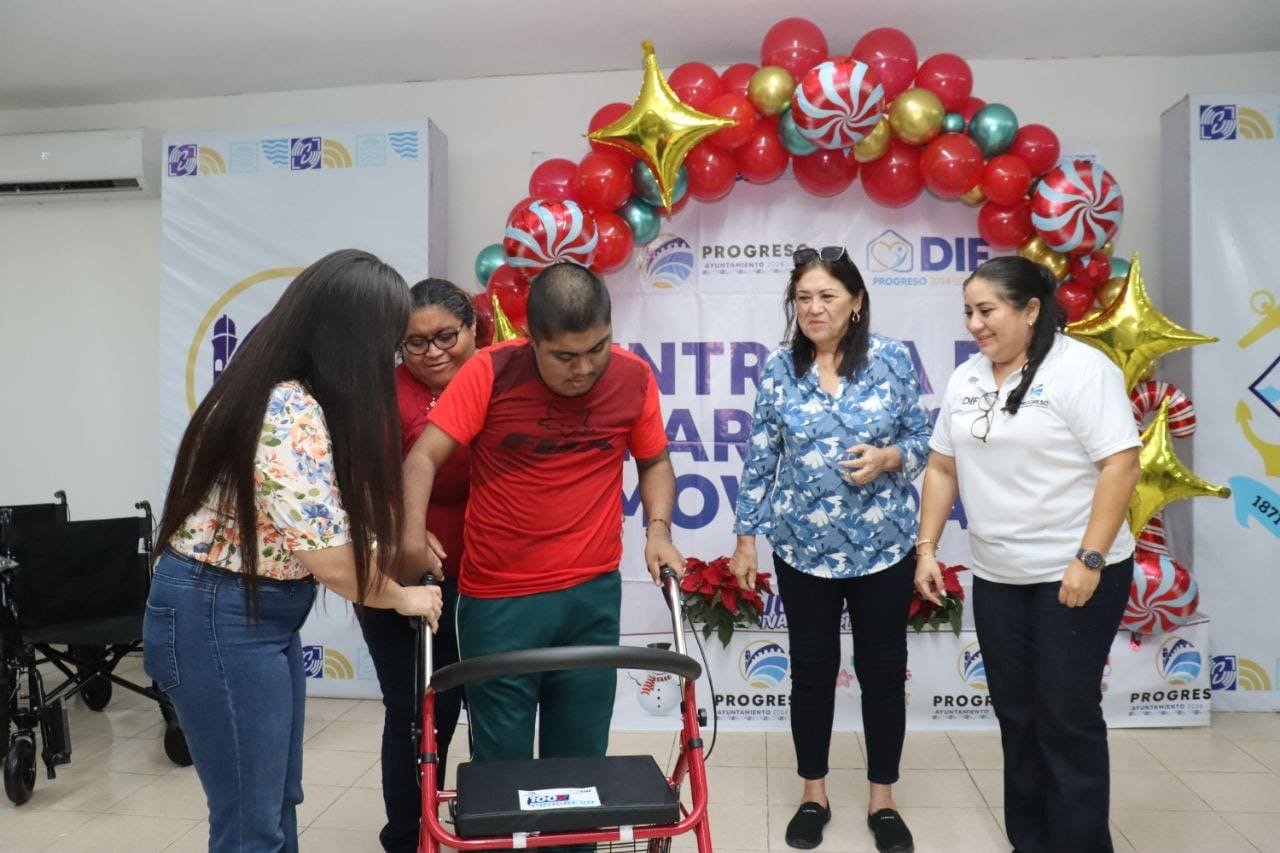 “Apoyo a la Movilidad” entrega nuevos aparatos ortopédicos en Progreso