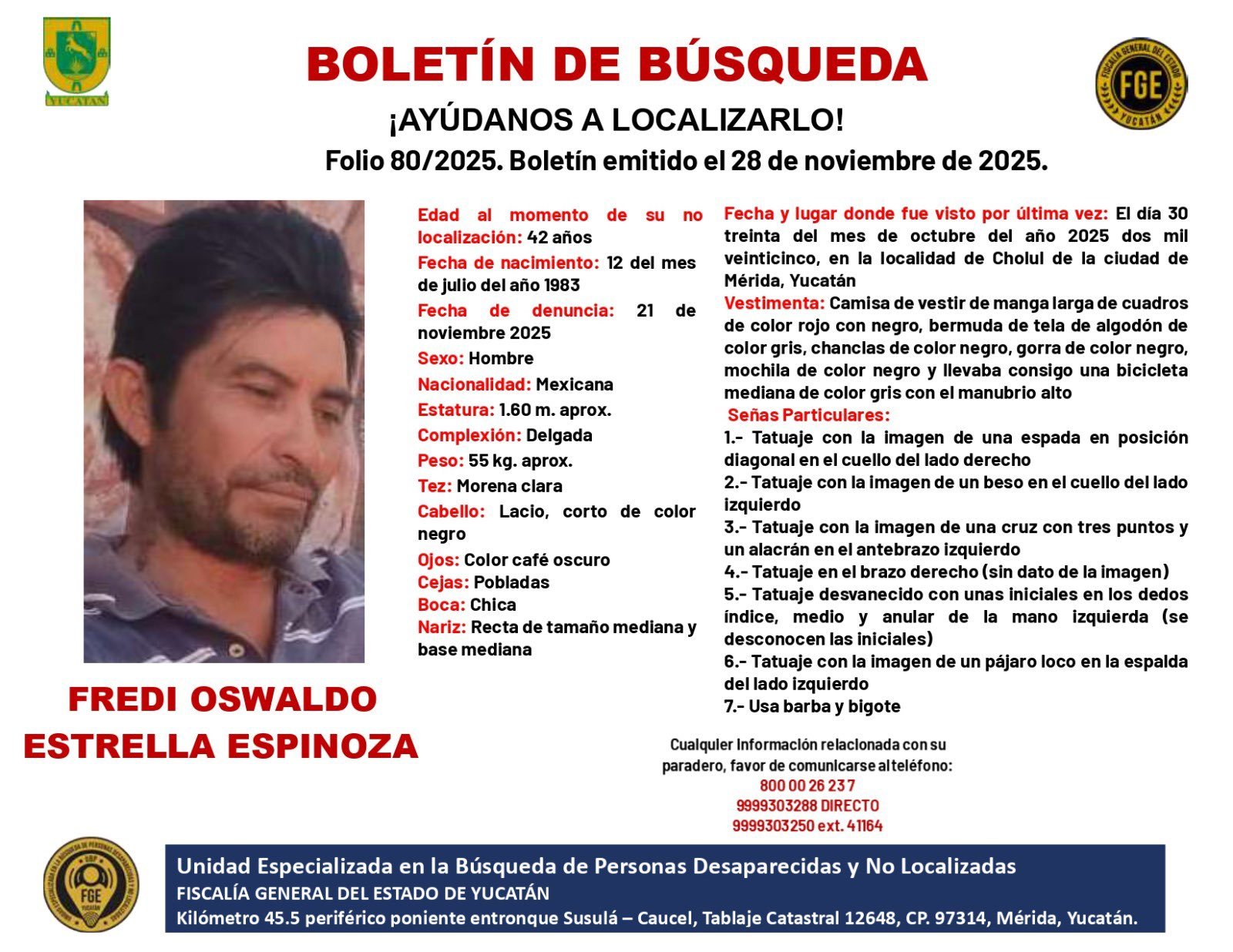Casi 300 desaparecidos en los últimos 8 años en Yucatán