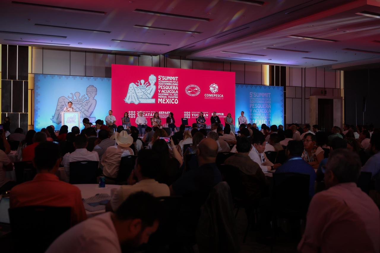 Inicia en Mérida la V Cumbre Latinoamericano por la Sostenibilidad Pesquera