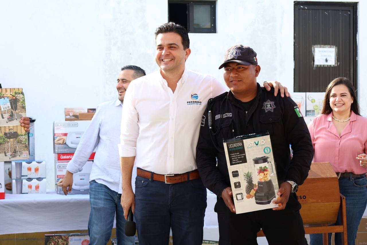 Erik Rihani reconoce labor policial en Progreso