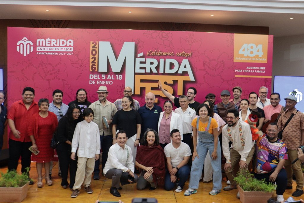 Variedad de ritmos musicales hará vibrar el Festival Mérida 2026