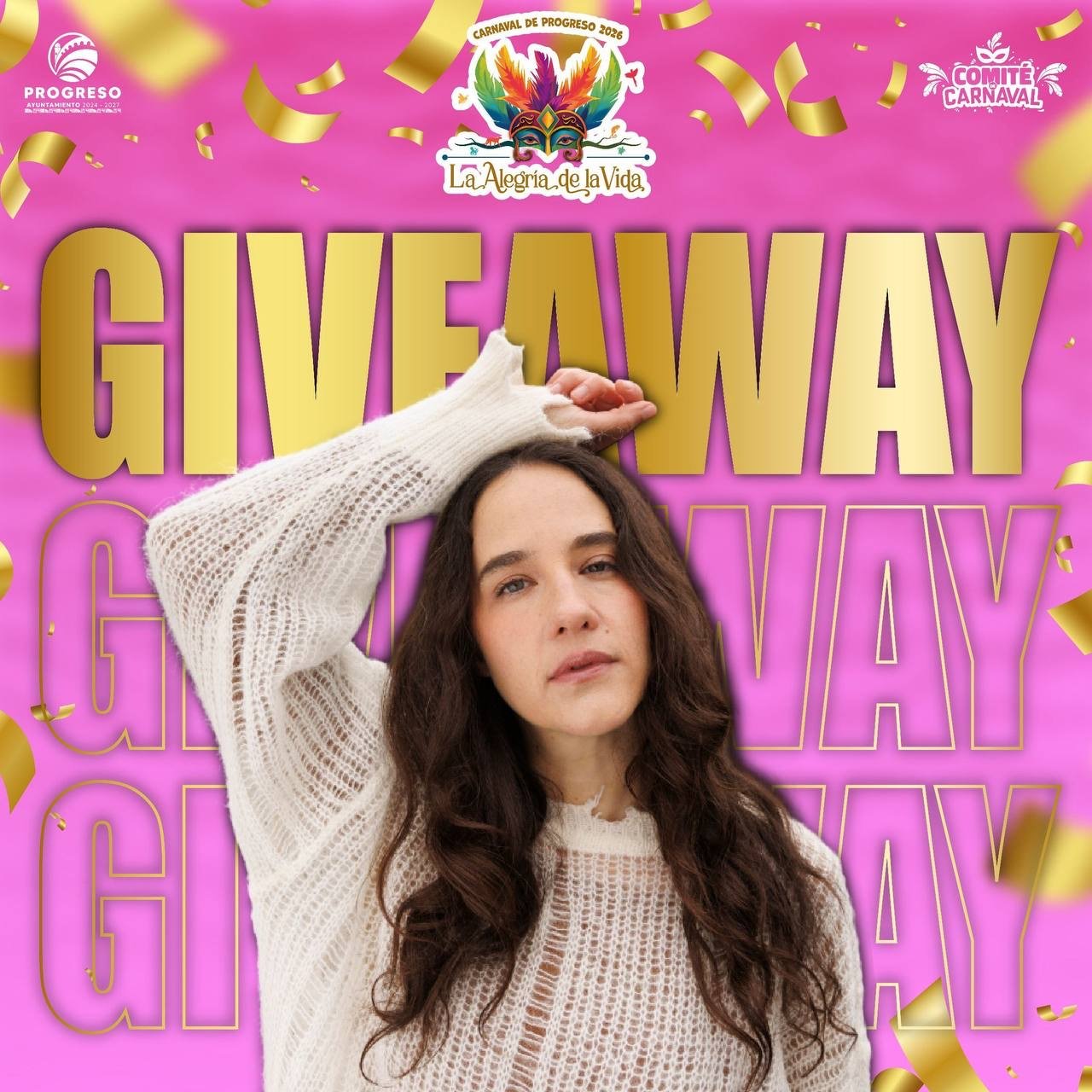 Ximena Sariñana encenderá el Carnaval de Progreso 2026