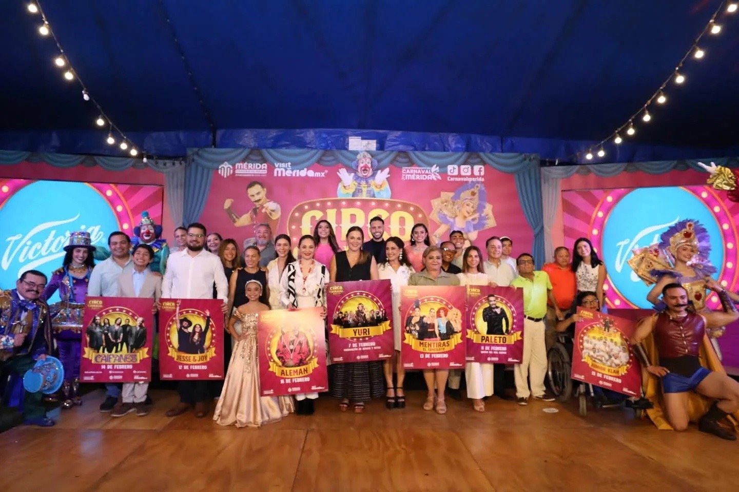 Circo Carnaval Mérida 2026 presenta una cartelera que hará vibrar a la ciudad