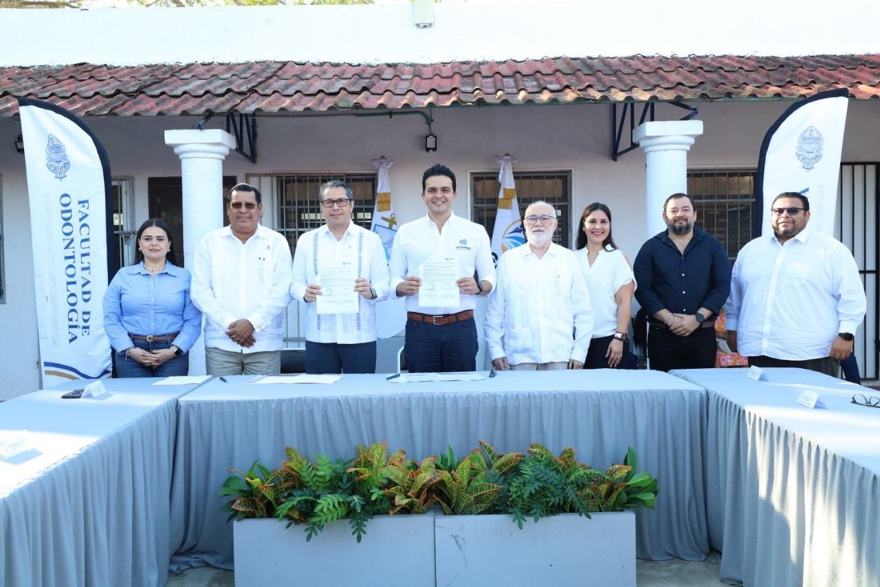 Erik Rihani y la UADY llevan servicios odontológicos gratuitos a Flamboyanes