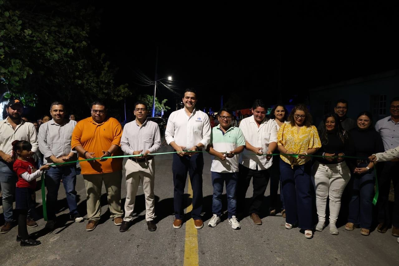 Erik Rihani entrega obras que transforman Chuburná