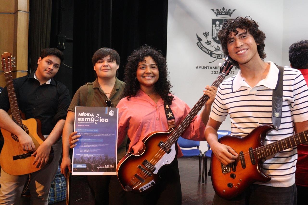Con 20 proyectos comenzará a sonar el programa “Mérida es Música”.