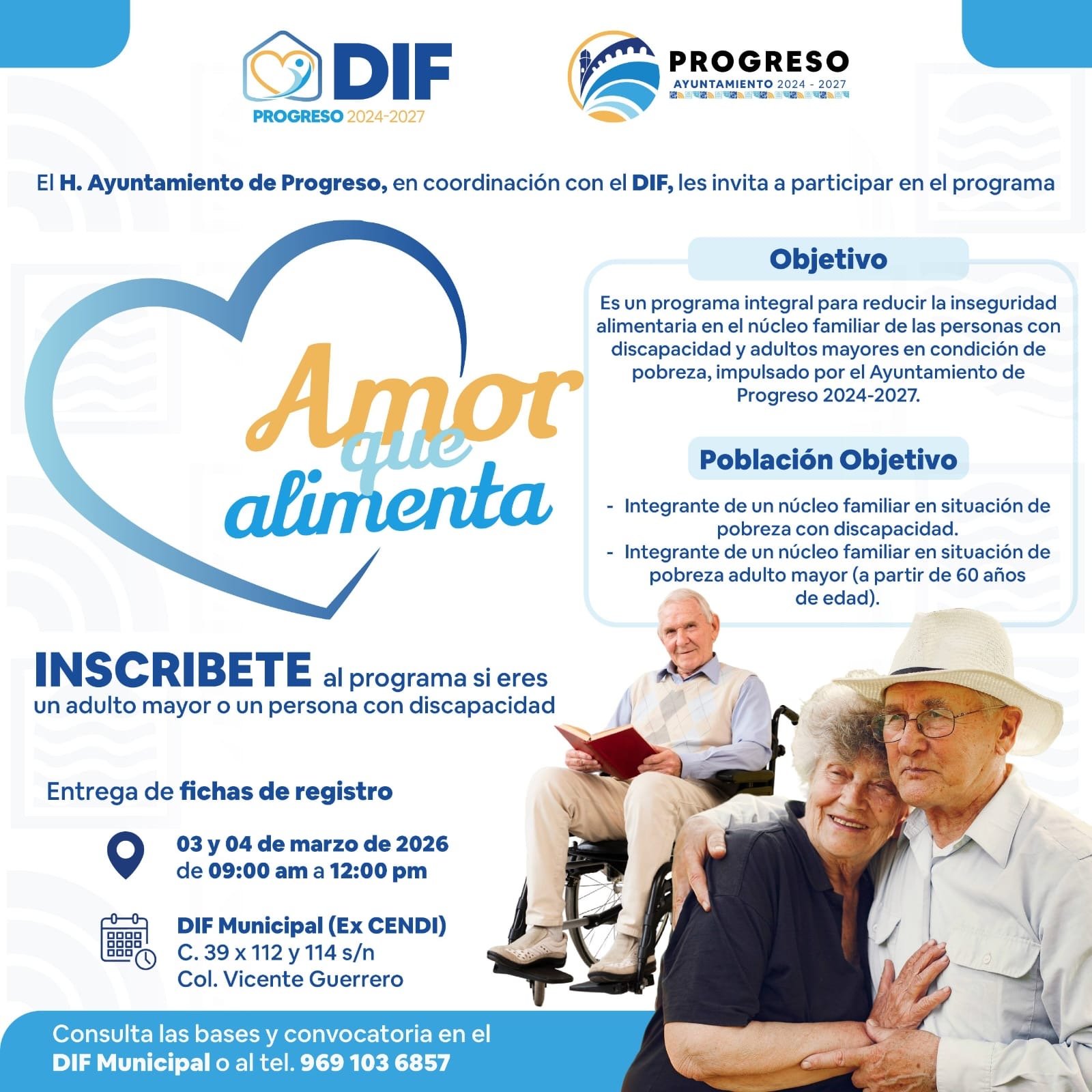 Erik Rihani impulsa programa “Amor que alimenta”