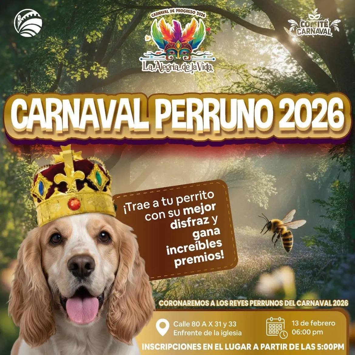 Invitan al Carnaval Perruno 2026