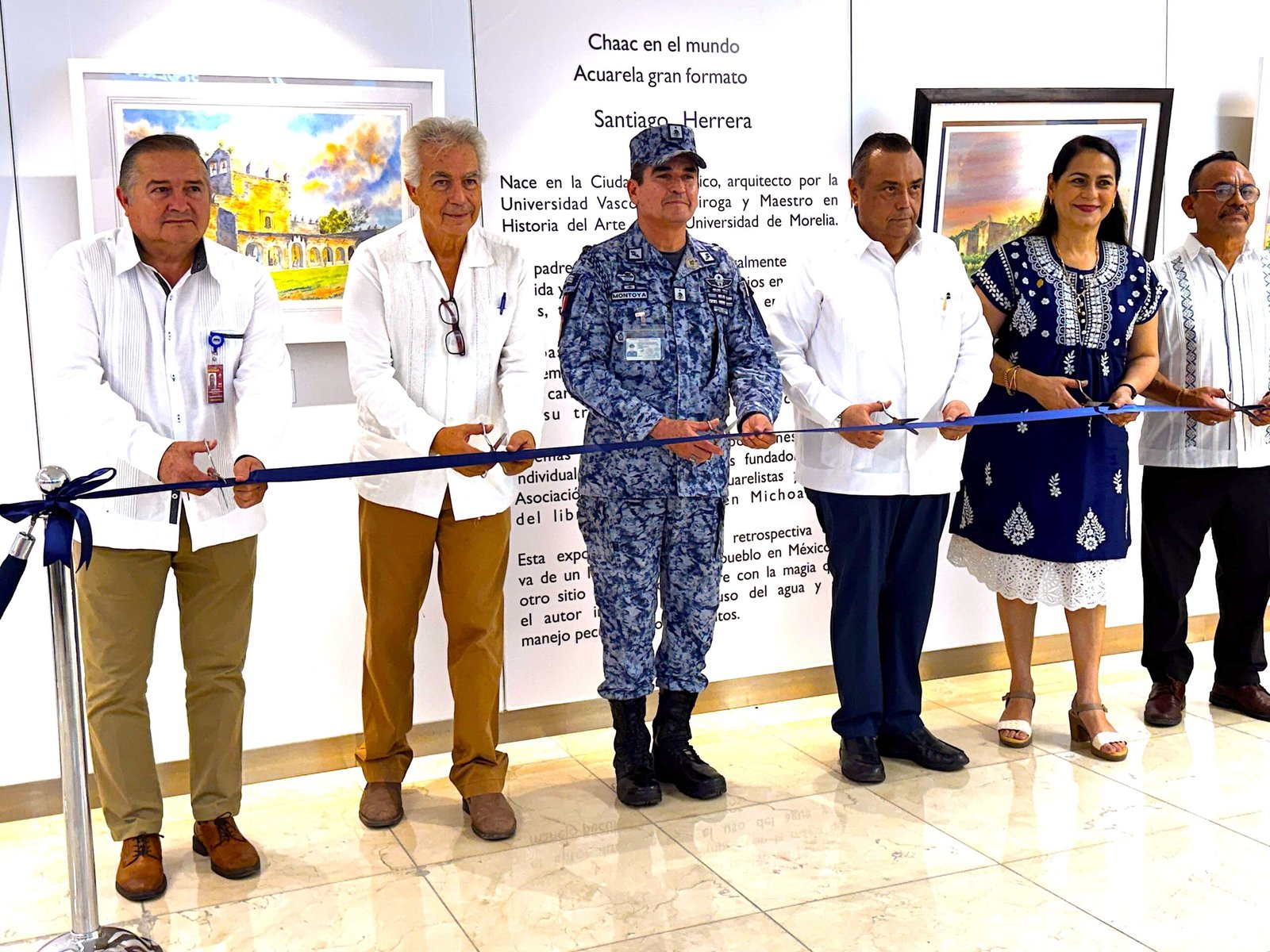 Inauguran la exposición “Chaac en el Mundo” en el Aeropuerto de Mérida