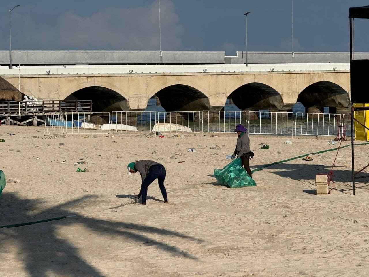 Ayuntamiento reconoce labor de limpieza en Progreso