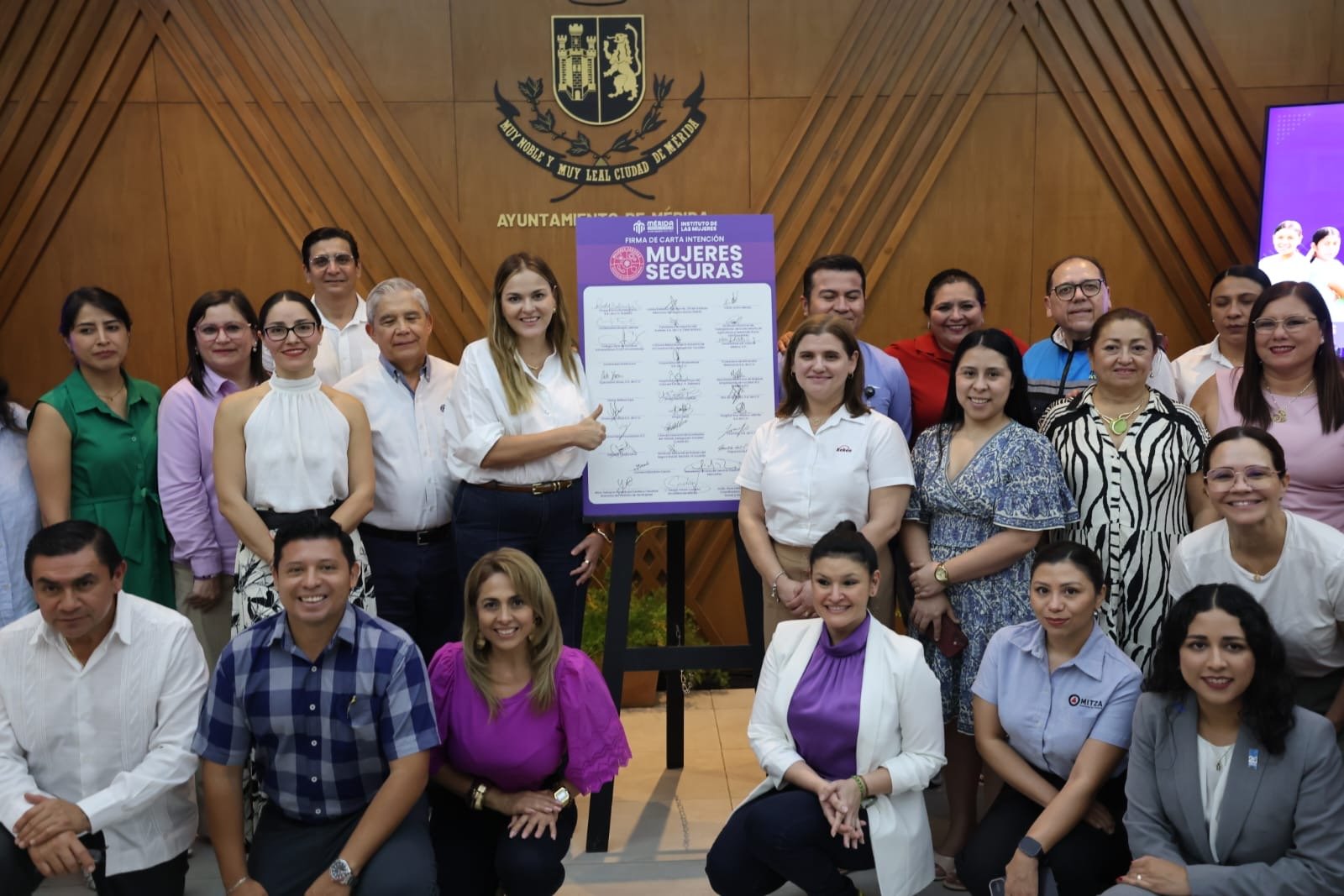 IP, Instituciones y ONG’s de Mérida se suman a “Mujeres Seguras”.