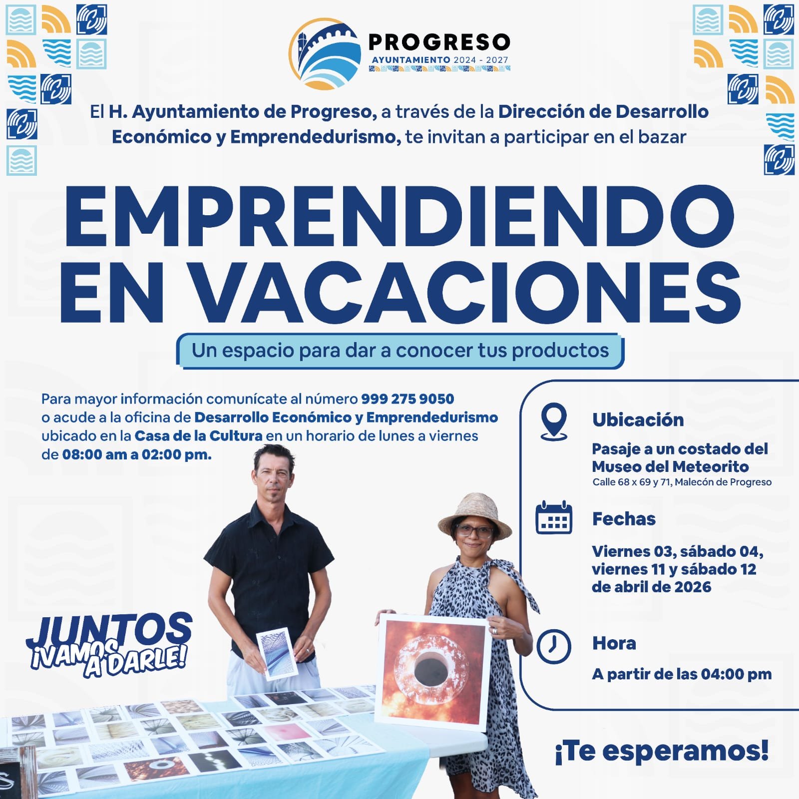 Progreso abre espacio a emprendedores en Vacaciones”