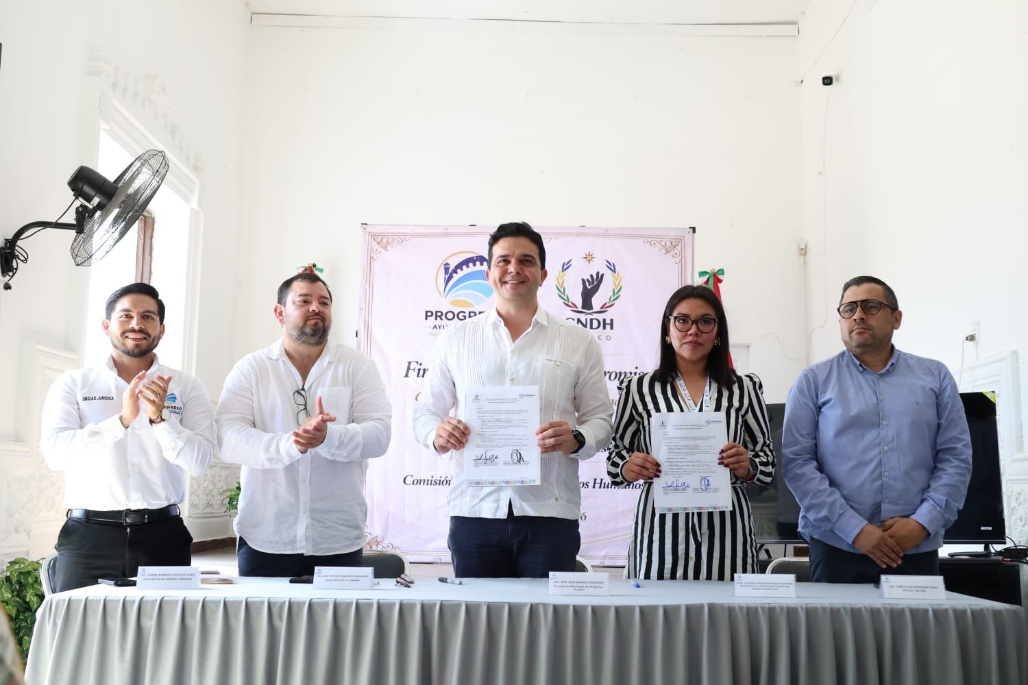 Erik Rihani fortalece formación del servicio público de la mano de la CNDH