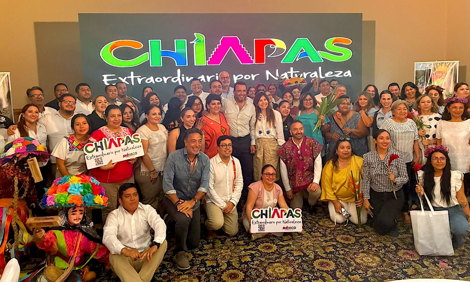 Chiapas presenta en Mérida su nueva imagen turística